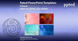 Ppted PowerPoint Templates 099 - Cancer