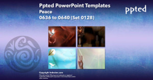 Ppted PowerPoint Templates 128 - Peace