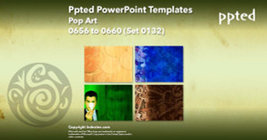 Ppted PowerPoint Templates 132 - Pop Art
