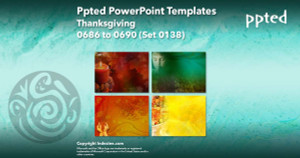 Ppted PowerPoint Templates 138 - Thanksgiving