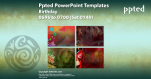 Ppted PowerPoint Templates 140 - Birthday