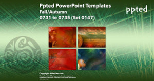 Ppted PowerPoint Templates 147 - Fall - Autumn
