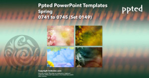 Ppted PowerPoint Templates 149 - Spring