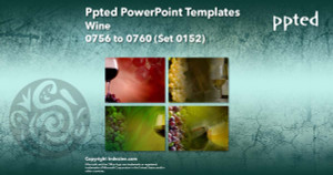 Ppted PowerPoint Templates 152 - Wine