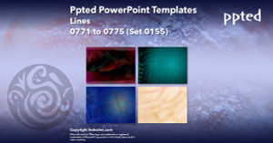 Ppted PowerPoint Templates 155 - Lines