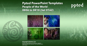 Ppted PowerPoint Templates 162 - People of the World