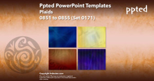 Ppted PowerPoint Templates 171 - Plaids