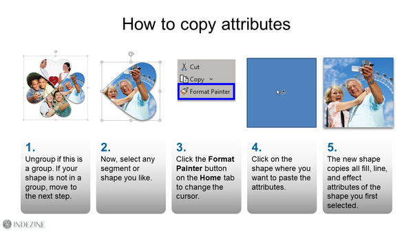 How to copy attributes