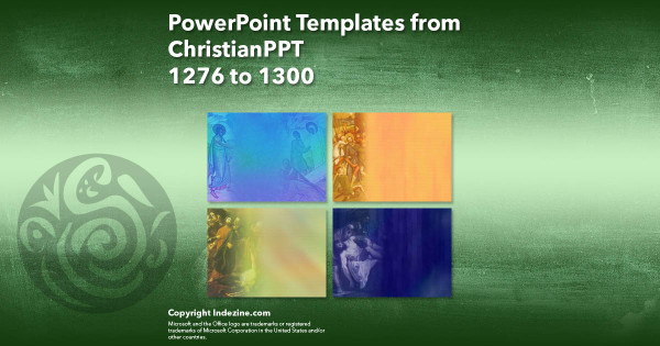 PowerPoint Templates from ChristianPPT - 052 Designs 1276 to 1300