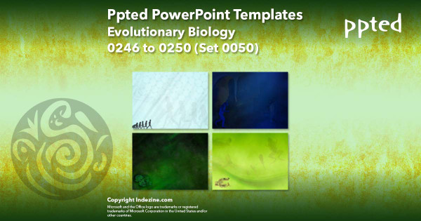 Ppted PowerPoint Templates 050 - Evolutionary Biology