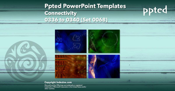 Ppted PowerPoint Templates 068 - Connectivity