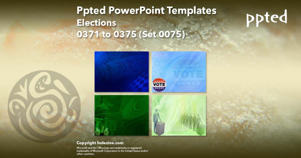 Ppted PowerPoint Templates 075 - Elections