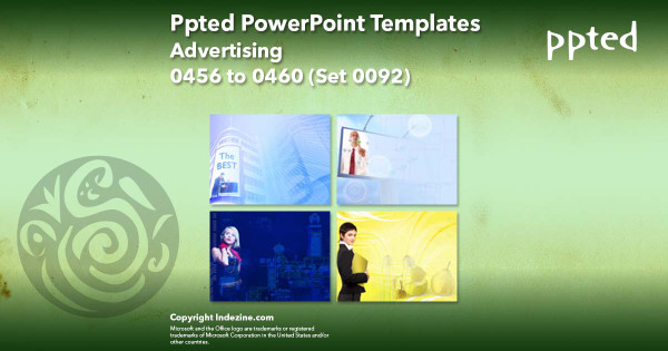 Ppted PowerPoint Templates 092 - Advertising