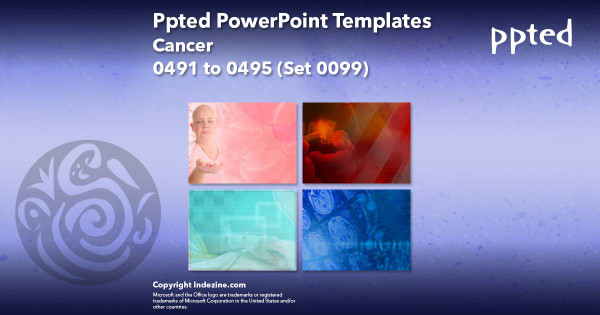 Ppted PowerPoint Templates 099 - Cancer
