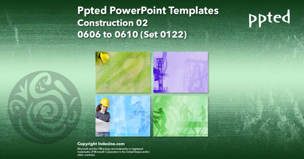 Ppted PowerPoint Templates 122 - Construction 02