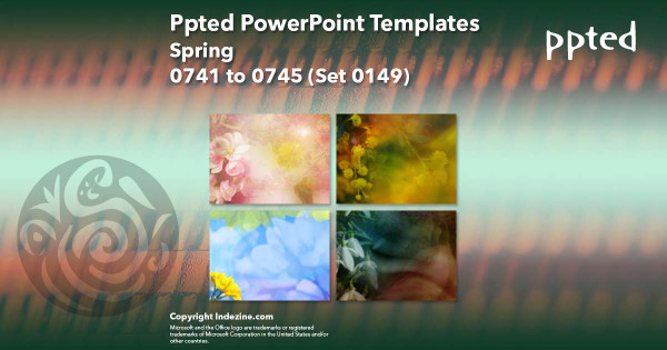 Ppted PowerPoint Templates 149 - Spring