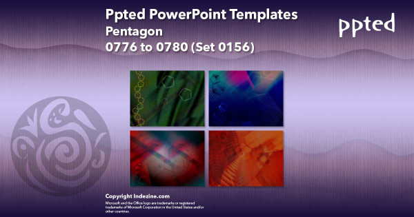 Ppted PowerPoint Templates 156 - Pentagon