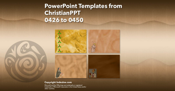PowerPoint Templates from ChristianPPT - 018 Designs 0426 to 0450