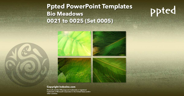 Ppted PowerPoint Templates 005 - Bio Meadows