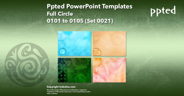 Ppted PowerPoint Templates 021 - Full Circle