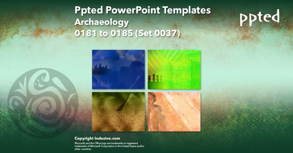 Ppted PowerPoint Templates 037 - Archaeology