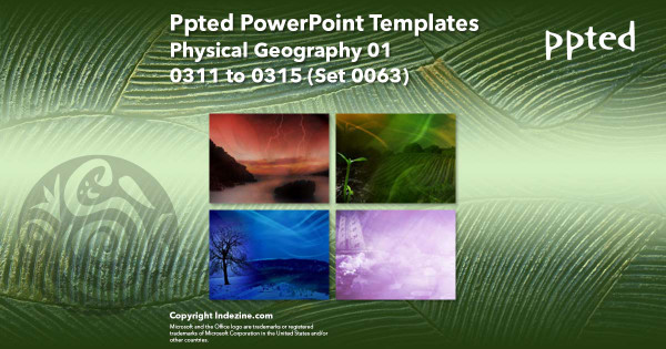 Ppted PowerPoint Templates 063 - Physical Geography 01