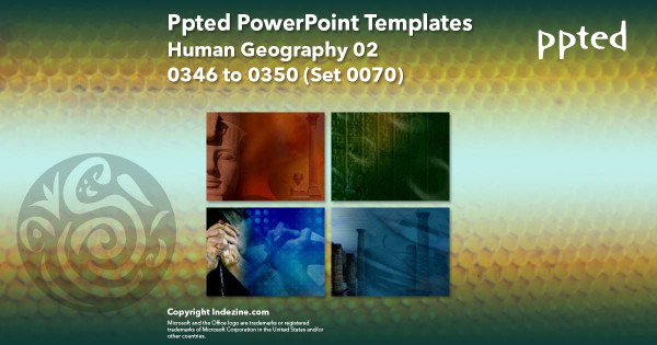 Ppted PowerPoint Templates 070 - Human Geography 02