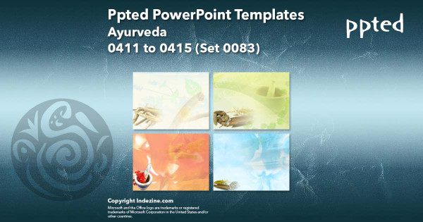 Ppted PowerPoint Templates 083 - Ayurveda