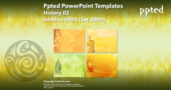 Ppted PowerPoint Templates 090 - History 02