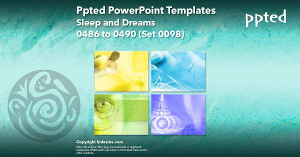 Ppted PowerPoint Templates 098 - Sleep and Dreams