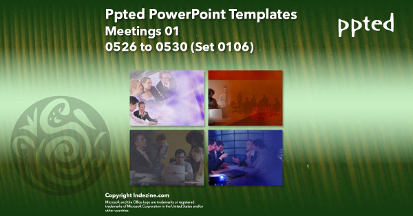 Ppted PowerPoint Templates 106 - Meetings 01