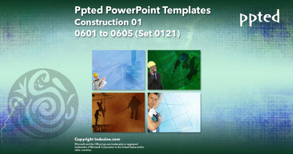 Ppted PowerPoint Templates 121 - Construction 01