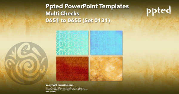 Ppted PowerPoint Templates 131 - Multi Checks