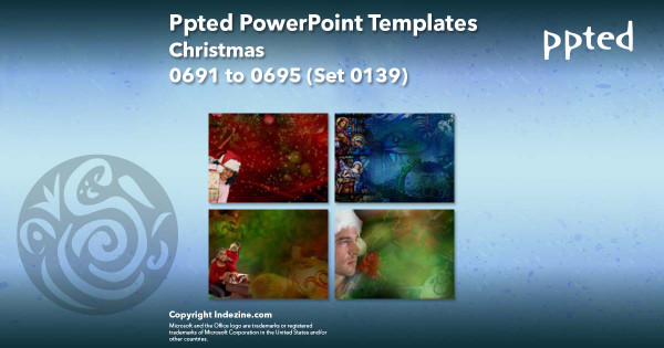 Ppted PowerPoint Templates 139 - Christmas