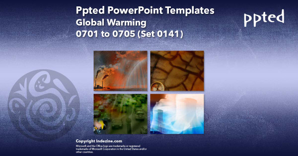 Ppted PowerPoint Templates 141 - Global Warming