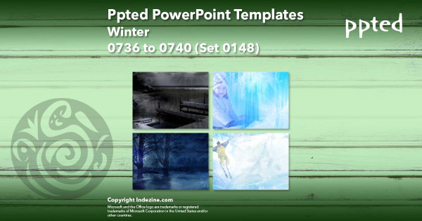 Ppted PowerPoint Templates 148 - Winter