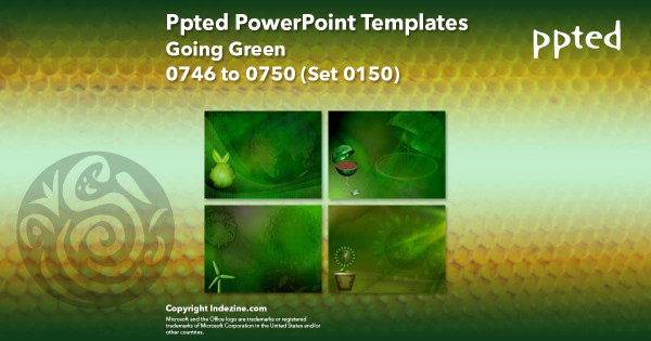 Ppted PowerPoint Templates 150 - Going Green