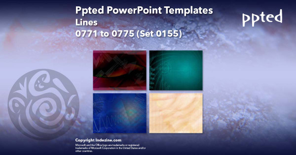 Ppted PowerPoint Templates 155 - Lines