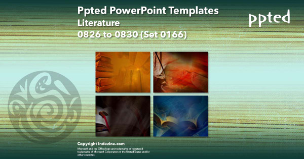 Ppted PowerPoint Templates 166 - Literature