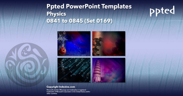 Ppted PowerPoint Templates 169 - Physics