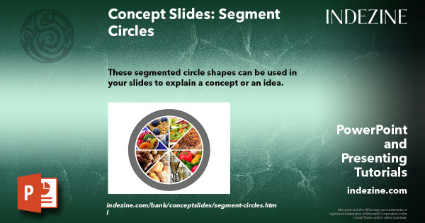 Concept PowerPoint Slides - Segment Circles