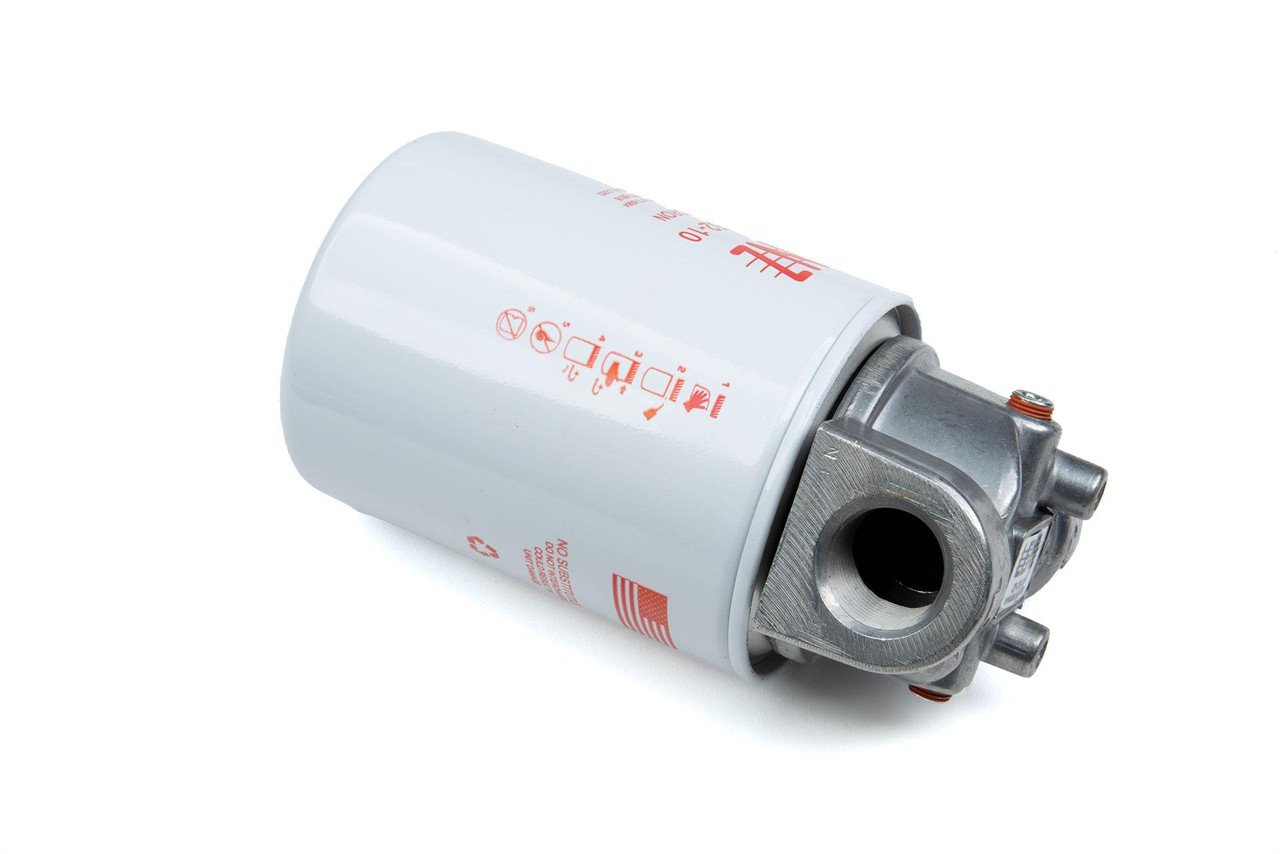 Lenz Spin-On Filters Assembly: 10 Micron, 3/4 NPTF Port, 15 PSI Bypass