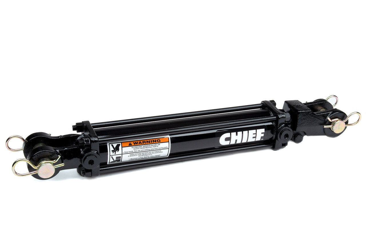 Tie-rod Hydraulic Cylinder: 3 Bore x 10 Stroke, 1.25 Rod