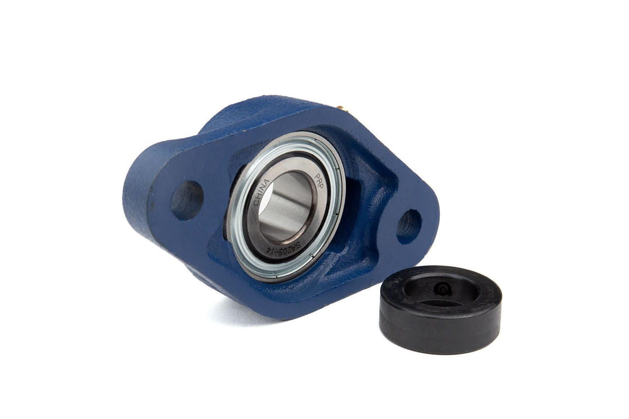 Flange - 2-Bolt - 7/8 ID, SAFL 205-14 , Eccentric Collar