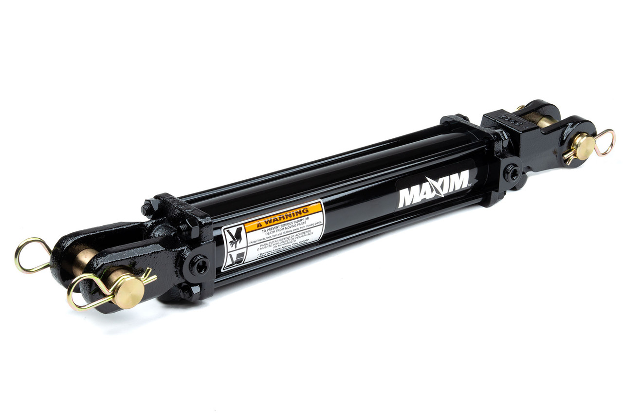 CQ3、CQ 4+、CQＣ+ Tie-rod Hydraulic Cylinder: 4 Bore x 24 Stroke, 1.5 Rod Dia.