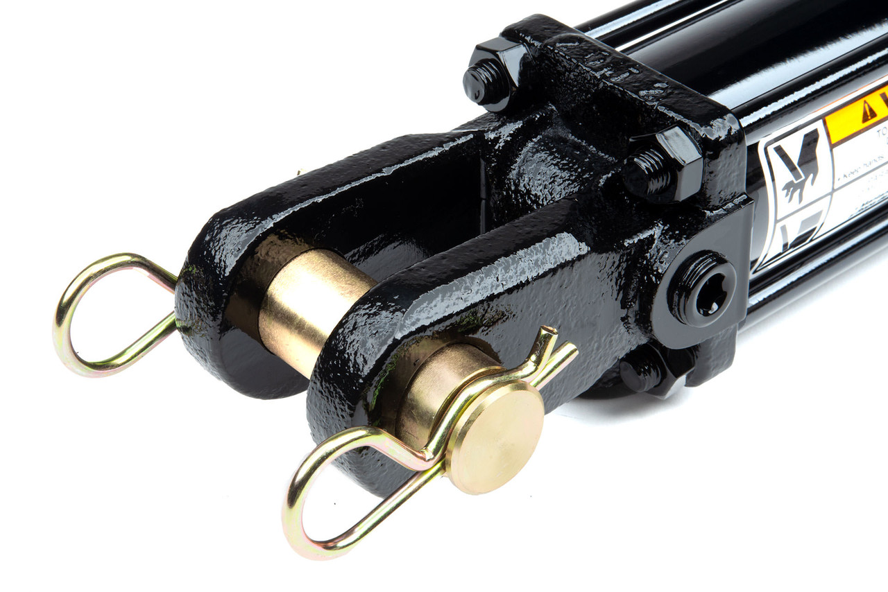 Maxim TC Tie-rod Hydraulic Cylinder: 4 Bore x 12 Stroke