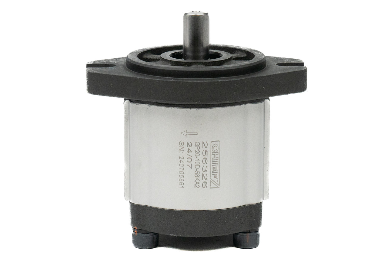 Group 2 Hydraulic Gear Pump: 1.52 CID (25cc), 5/8