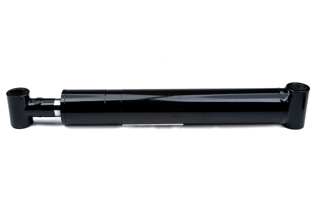 Welded Cross Tube Hydraulic Cylinder: 4 Bore x 18 Stroke, 2 Rod