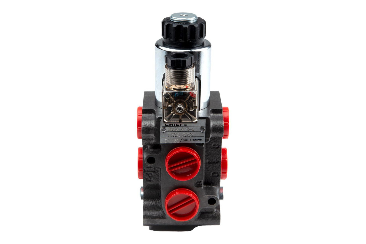 Stackable Solution Valves 6 Port 2 Position Valve Hydraulic Solenoid Flow Diverter Valve - 6-Port ...