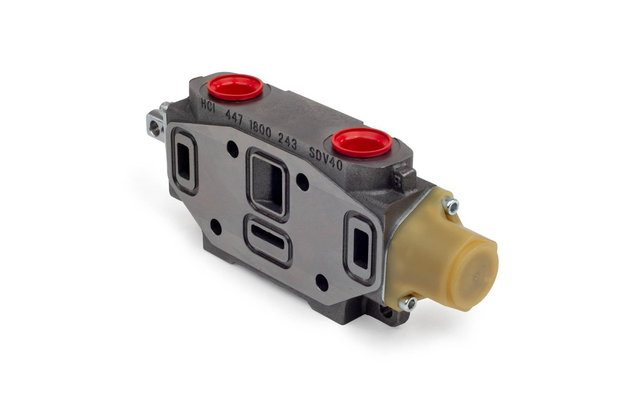 Chief High Flow Sectional Valve 40GPM, Work Section, 4 Way 3 Pos, Motor